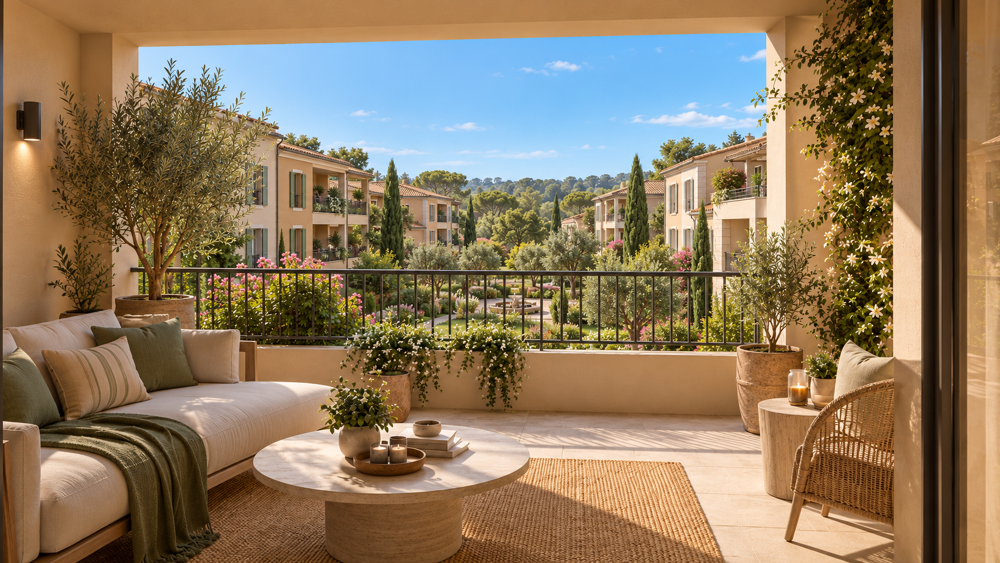 Vente Appartement A 15 MIN DU CENTRE VILLE AIXOIS - 3P DE 70M² AVEC EXTERIEUR DE 12M² Aix en provence