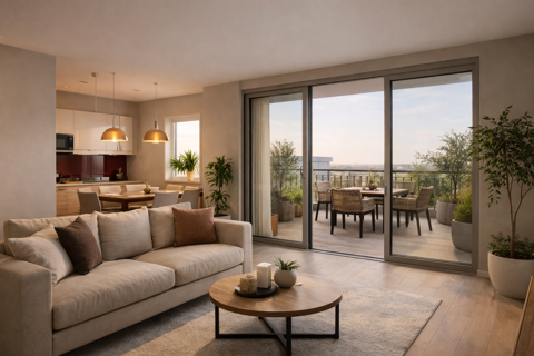   MAGNIFIQUE 3 PIECES NEUF TRAVERSANT 65 M� + BALCON 7 M� EXPO OUEST ! Appartement - 3 pi�ce(s)