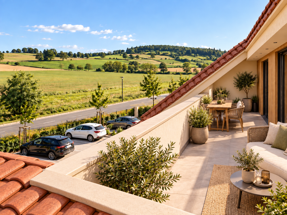 Vente Appartement RARE! T4 NEUF +TERRASSE LIVRE Cattenom