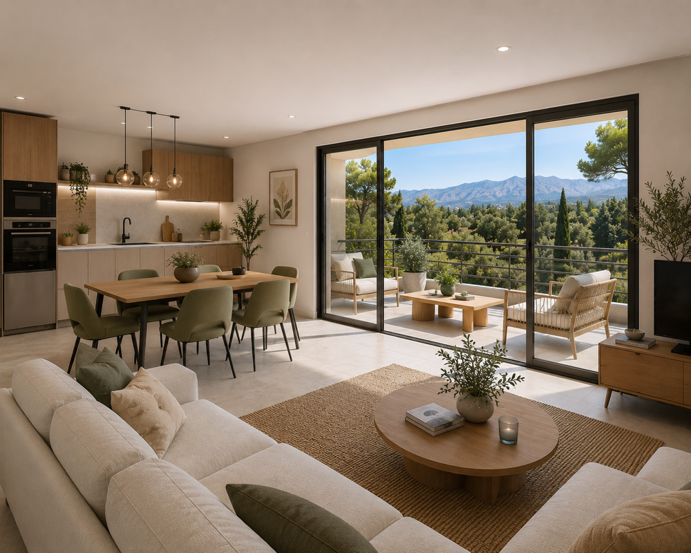 Vente Appartement FURIANI - LIVRE 3 PIECES DE 65M² EN DERNIER ETAGE ET SANS VIS A VIS Furiani