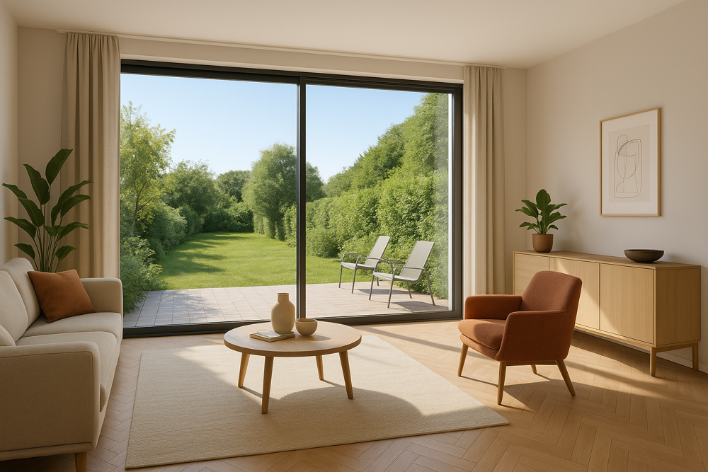 3 pièces traversant avec deux jardins et terrasse : un bijou à Neudorf !