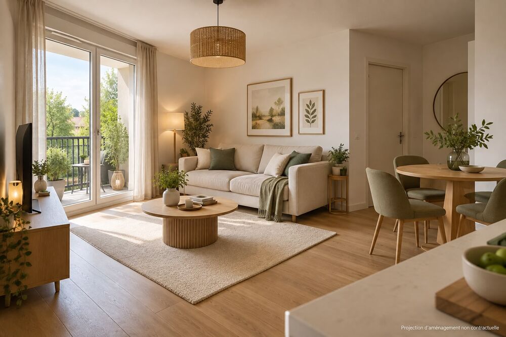 Vente Appartement T3 NEUF A VEZIN-LE-COQUET- TERRASSE-2 PARKINGS ET RENNES A VOS PORTES ! Rennes