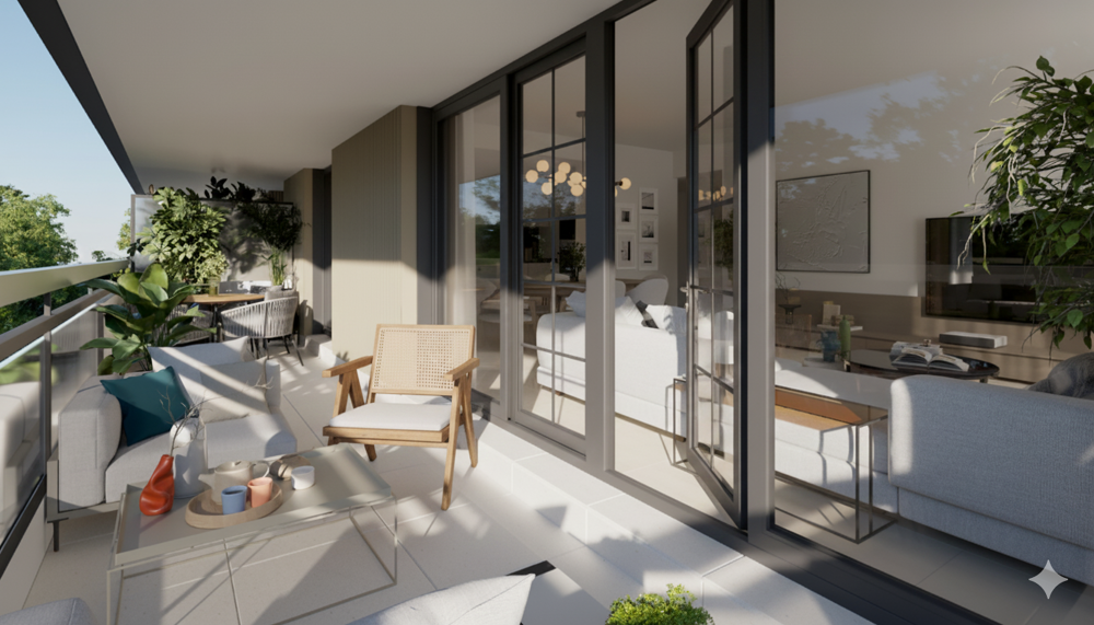 Vente Appartement - T3 AVEC TERRASSE SUD ET PARKING A 10 MINUTES A PIED DU PORT La seyne sur mer