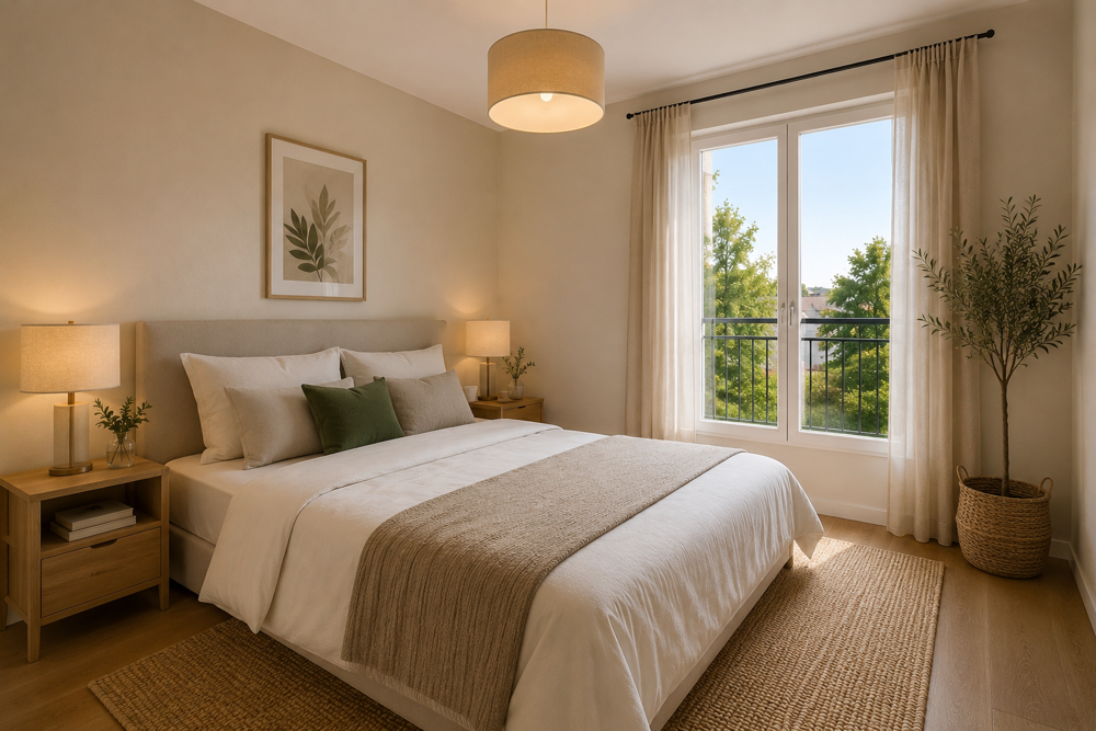 Vente Appartement RETOUR DE LOT - T2 44m - BALCON SUD - PARKING - FNO Carrieres sous poissy