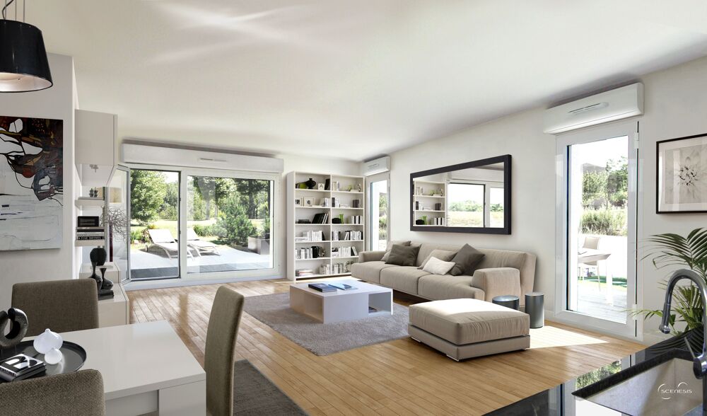 BEL APPARTEMENT DE T3 EN REZ DE JARDIN/ BEAUX VOLUMES/JARDINS DE 150M²