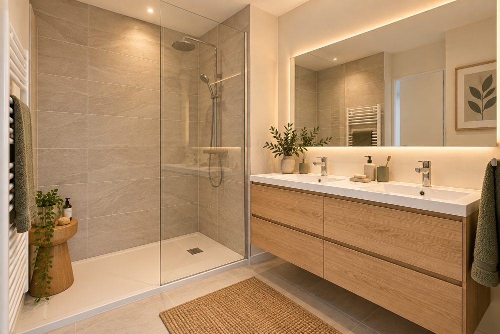 Vente Appartement *T4 DE 85 M² AU 4E ET DERNIER ÉTAGE AVEC BALCON DE 19 M² ET 2 PARKINGS Saint-avé