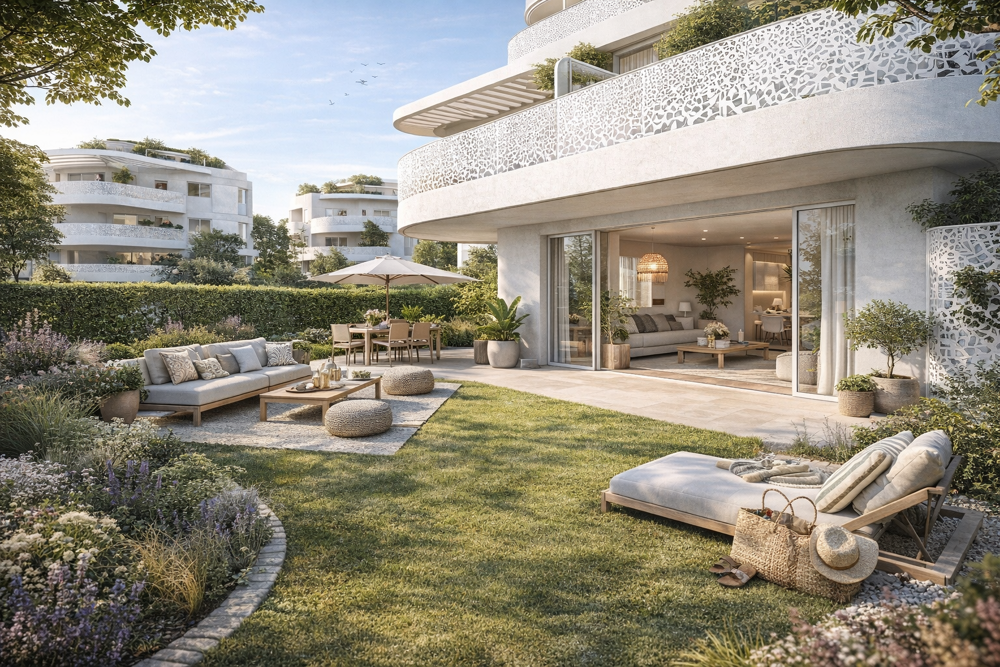 Vente Appartement VOTRE MAISON EN APPARTEMENT AVEC JARDIN PRIVATIF À BOIS-LUZY Marseille 12