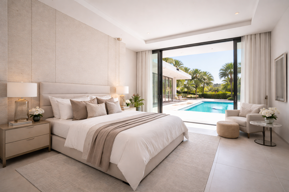 * VILLA D'ARCHITECTE AVEC PISCINE A 5 MINUTES A PIED DE LA PLAGE