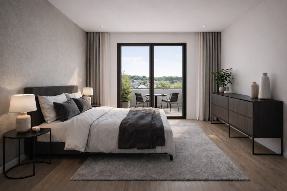 Grand T2 avec terrasse 10mins Luxembourg
