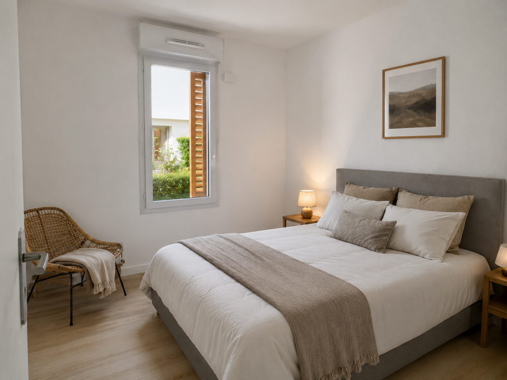 Vente Appartement CRAC'H – T3 REZ-DE-JARDIN LIVRÉ, TERRASSE & PARKING INCLUS Crach