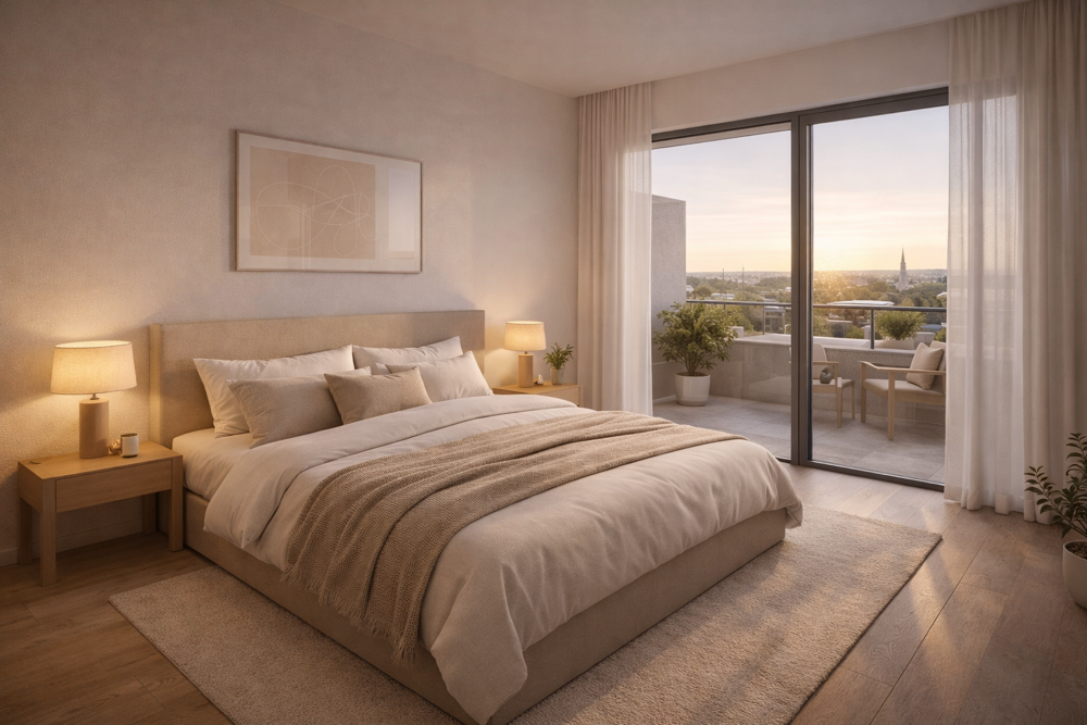 Vente Appartement Coup de cœur : T3 neuf avec balcon dans résidence contemporaine Strasbourg