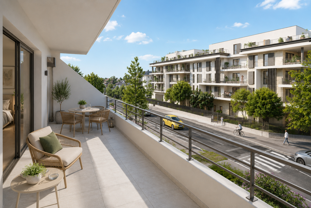 CAGNES SUR MER CENTRE-VILLE BEAU T3 AVEC 13.50M² DE TERRASSE EXPOSEE PLEIN OUEST