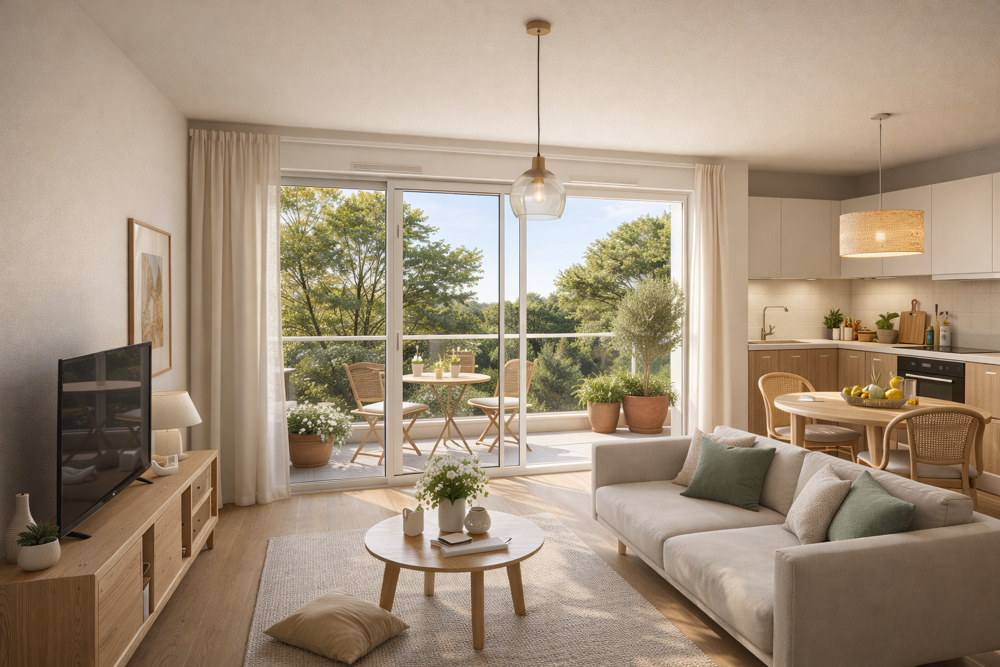 Vente Appartement T2 Dernier étage avec terrasse au calme – Aix Célony Aix en provence