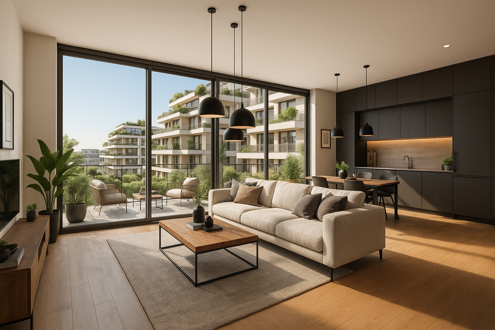 idéal investisseur ou premier achat studio neuf 33m² à 10 minutes du RER B +m16+m17