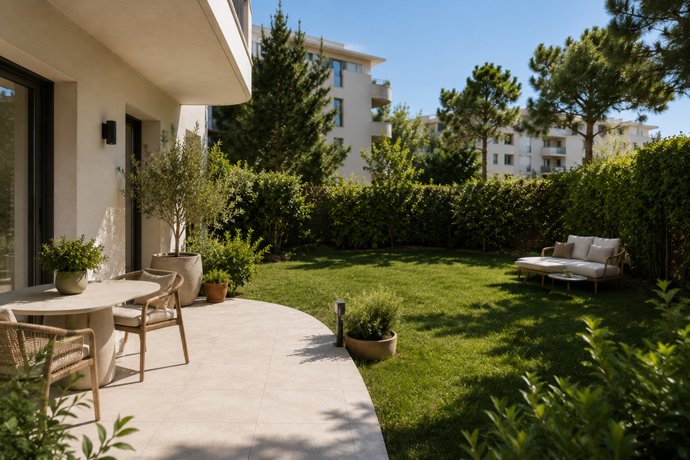 Vente Appartement 2 PIÉCES AVEC JARDIN PRIVATIF – UN VRAI COIN DE NATURE EN VILLE ! Marseille 12