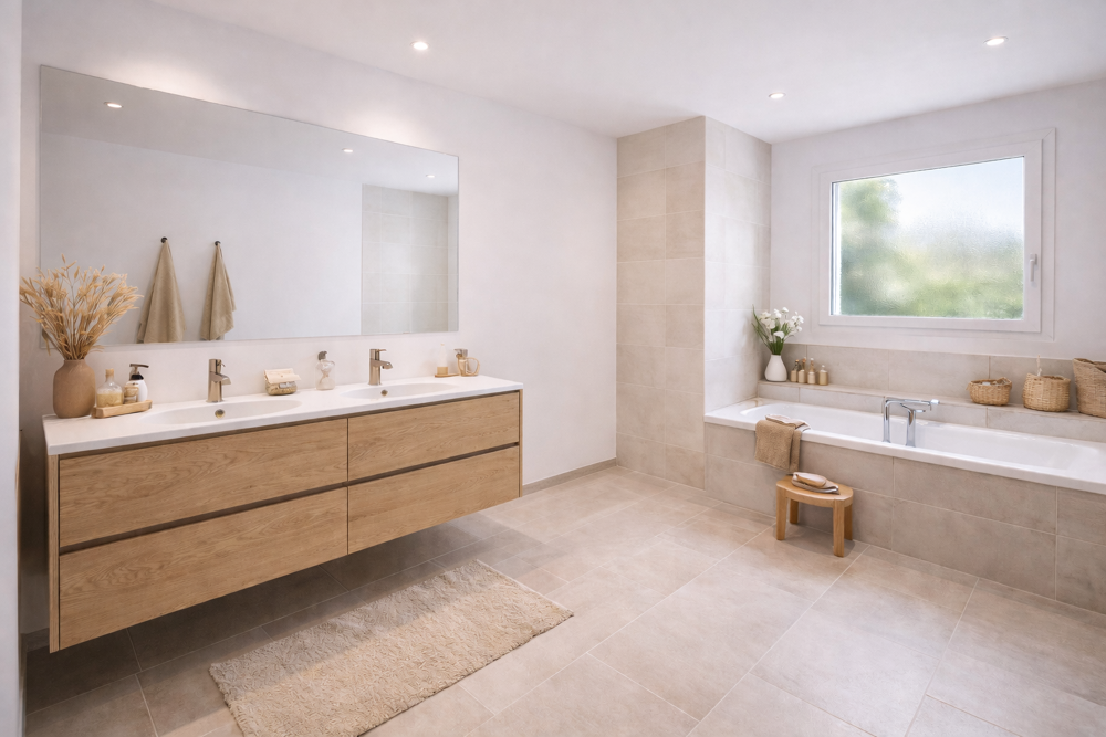 GRAND T3 de 80m² AVEC JARDIN de 100m² -PROCHE AIX EN PROVENCE