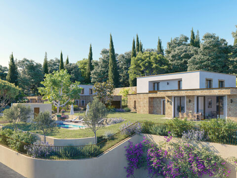   TERRAIN A BATIR -  LIBRE CONSTRUCTEUR - PISCINABLE AU COEUR D'UN DOMAINE PRIV Maison - 4 pice(s)