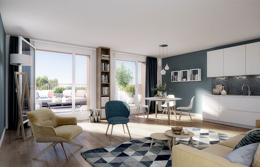 Spacieux appartement de 105m2 avec sa superbe terrasse de 42m2 !