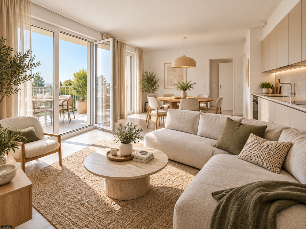 Vente Appartement Port-Saint-Père – 80 m², 3 chambres et un balcon pour respirer Port-saint-père