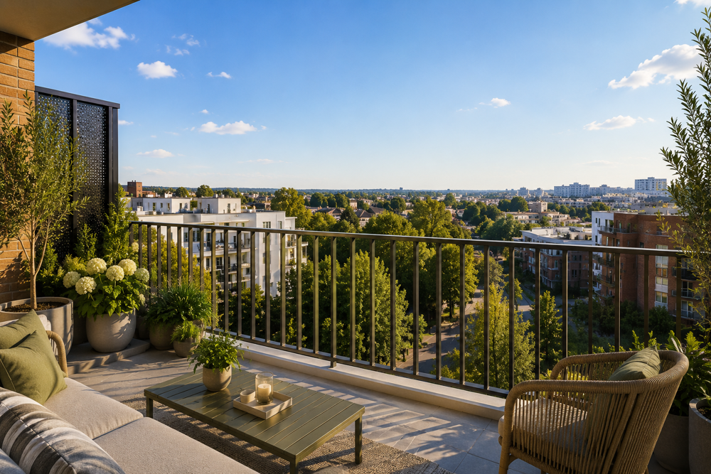 Vente Appartement MAGNIFIQUE T4 de 88m² avec LOGGIA et PARKING - LIGNE 7/14/15 L hay les roses