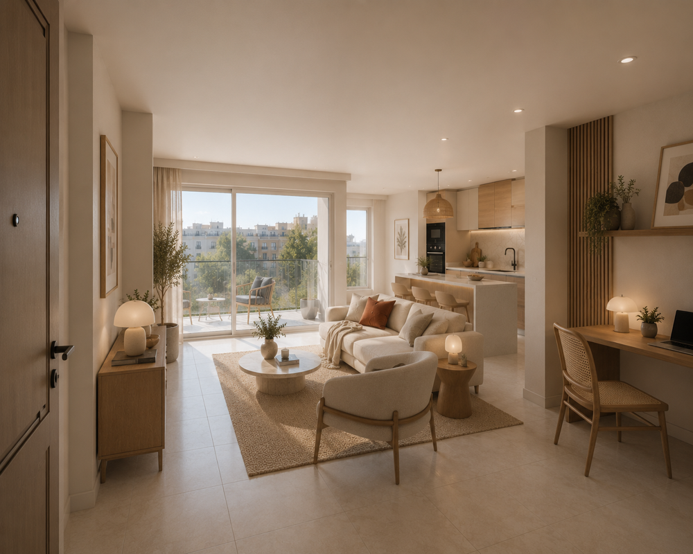 Vente Appartement NICE CENTRE MAGNAN - BEAU T3 DE 74M² EN  ETAGE ELEVE AVEC BALCON EXPOSEE SUD-EST Nice