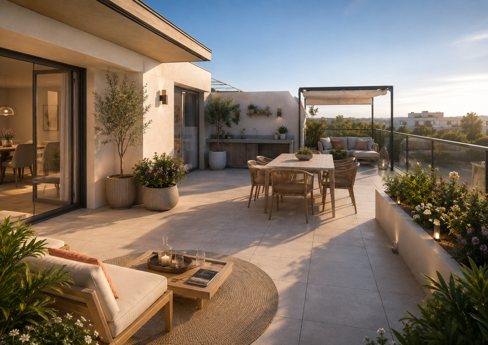 Vente Appartement EXCEPTIONEL 4 PIECE EN DUPLEX DE 112M² A PORT MARIANE Montpellier