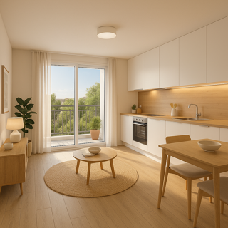  Appartement  vendre 2 pices 