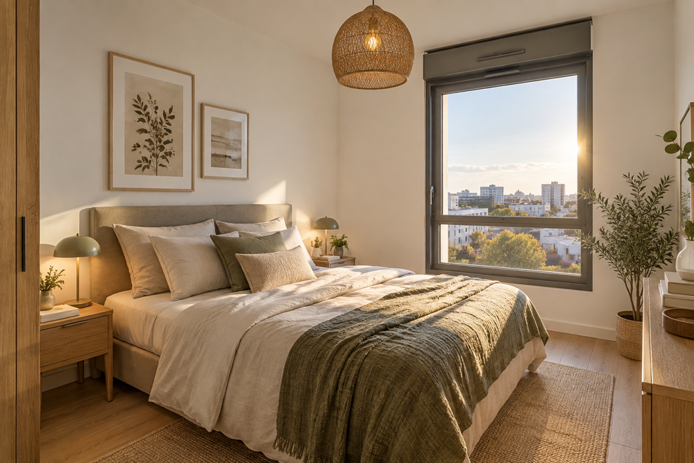Vente Appartement *T4 DE 90 M² AU 6E ÉTAGE AVEC TERRASSE SUD-OUEST DE 43 M², 2 PARKINGS ET CELLIER Lorient