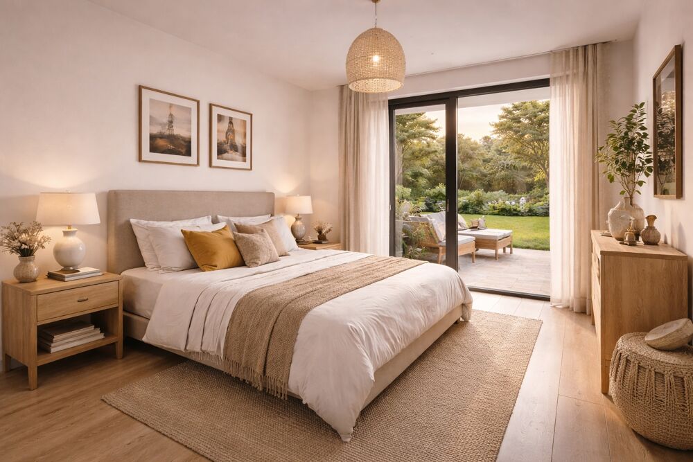 Vente Appartement T3 avec grande terrasse et jardin sans vis-à-vis – à 12min de la rotonde à pied Aix en provence