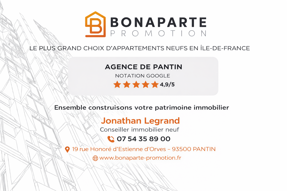 Vente Appartement - T3 en Livraison rapide – Aulnay-Sud – Frais de notaire offert Aulnay sous bois