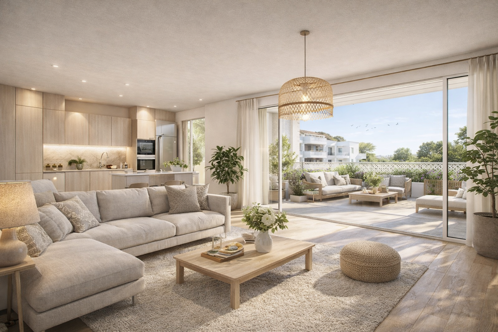 Vente Appartement T4 D'EXCEPTION AVEC TERRASSE – LUMIÈRE, ESPACE & CONFORT ABSOLU Marseille 12