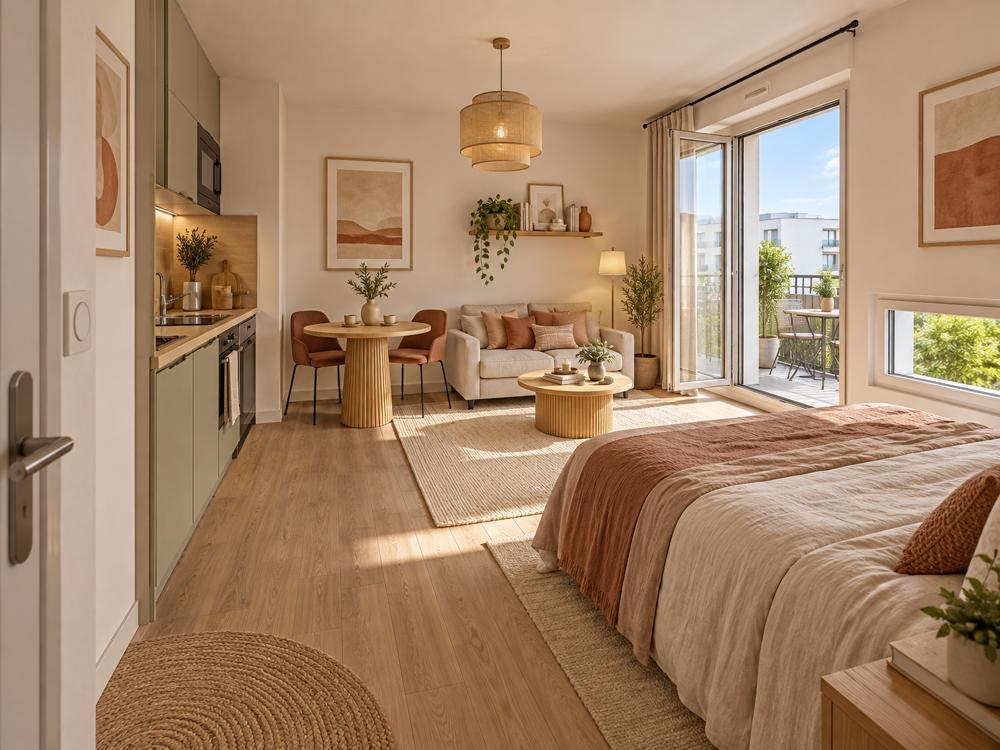 Vente Appartement 2 min de la gare Metz-Nord – Studio neuf avec balcon Metz