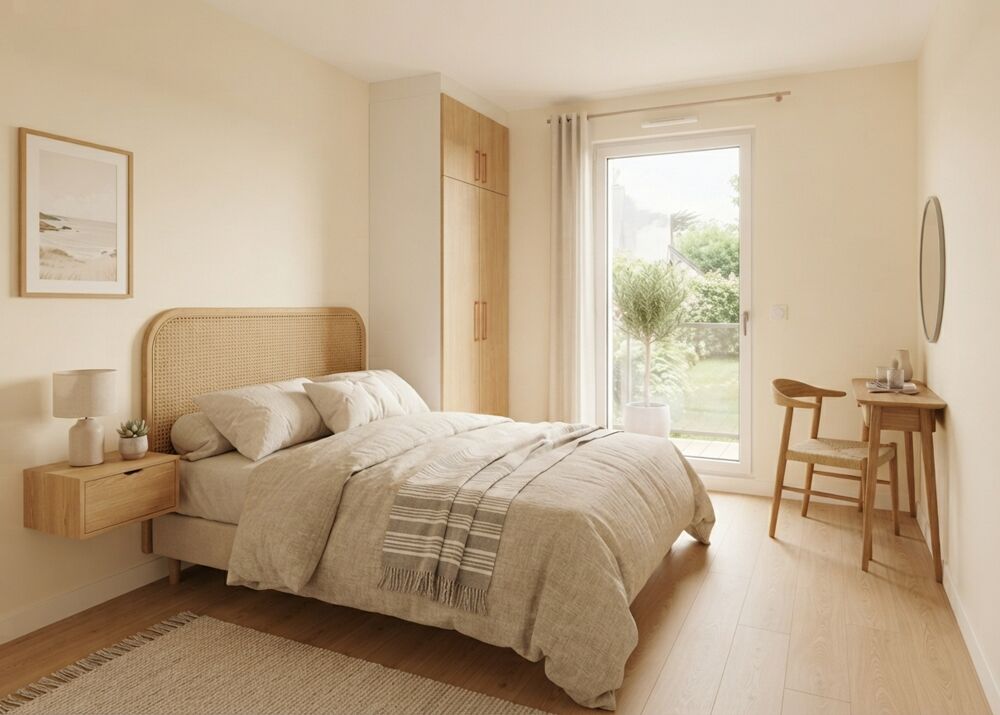 Vente Appartement T2, grand jardin à 5 min de Trestraou Perros guirec