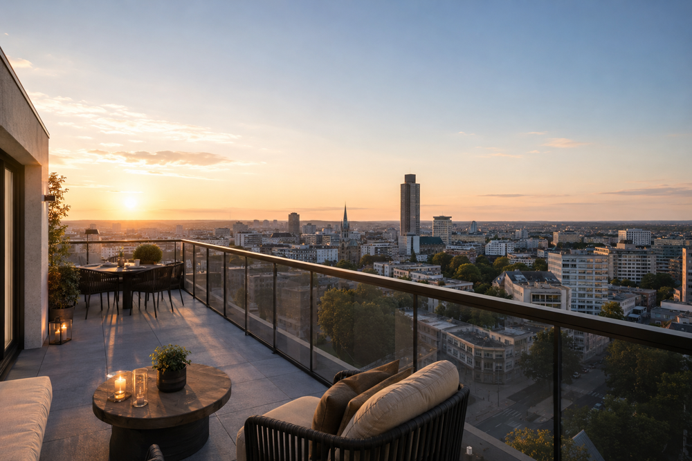 Vente Appartement 17eme DERNIER ETAGE TERRASSE | RENNES Rennes