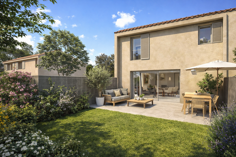 MAGNIFIQUE OPPORTUNITÉE ! DEVENEZ PROPRIÉTAIRE D'UNE MAISON NEUVE AU COEUR DE BOUC BEL AIR !