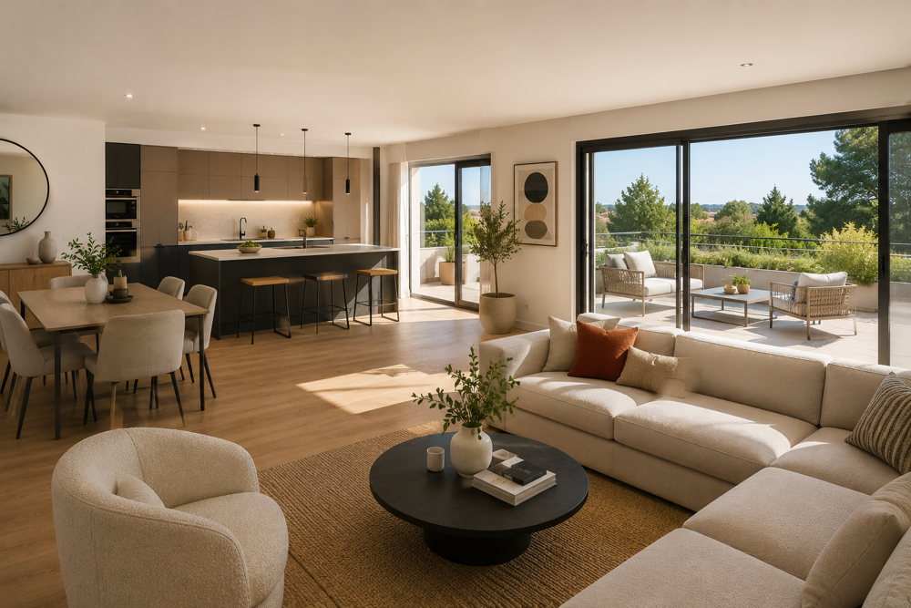 Vente Appartement T3 avec terrasse Éligible PTZ – Frais de notaire offerts (offre limitée) Montsoult