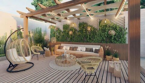   GRANDE TERRASSE + PIECES SPACIEUSES !! Appartement - 3 pice(s)
