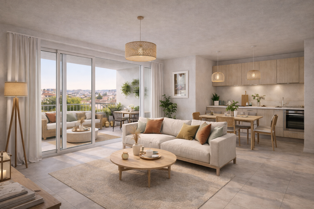 Vente Appartement MAGNIFIQUE 3 PIÈCES AU COEUR DU 9ÈME ARRONDISSEMENTS DE MARSEILLE ! Marseille 9