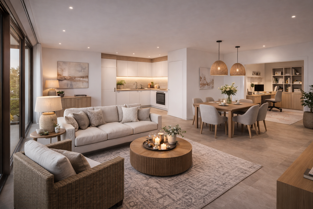 GRAND APPARTEMENT 3 PIECES DERNIER ETAGE + ! ULTRA RARE A LA VENTE !