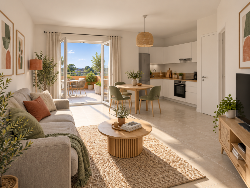 Vente Appartement T2 AVEC TERRASSE AU CŒUR DE LUNEL Lunel