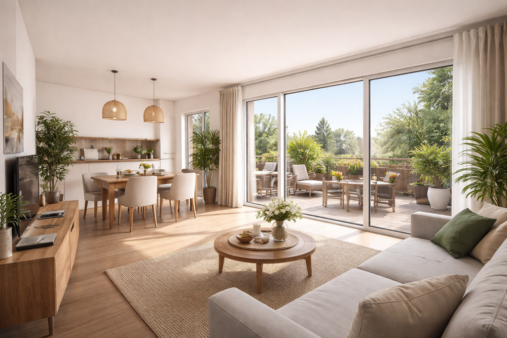 A SAISIR DERNIER LOT DISPONIBLE - SUPERBE T3 AVEC TERRASSE EXPO SUD/EST