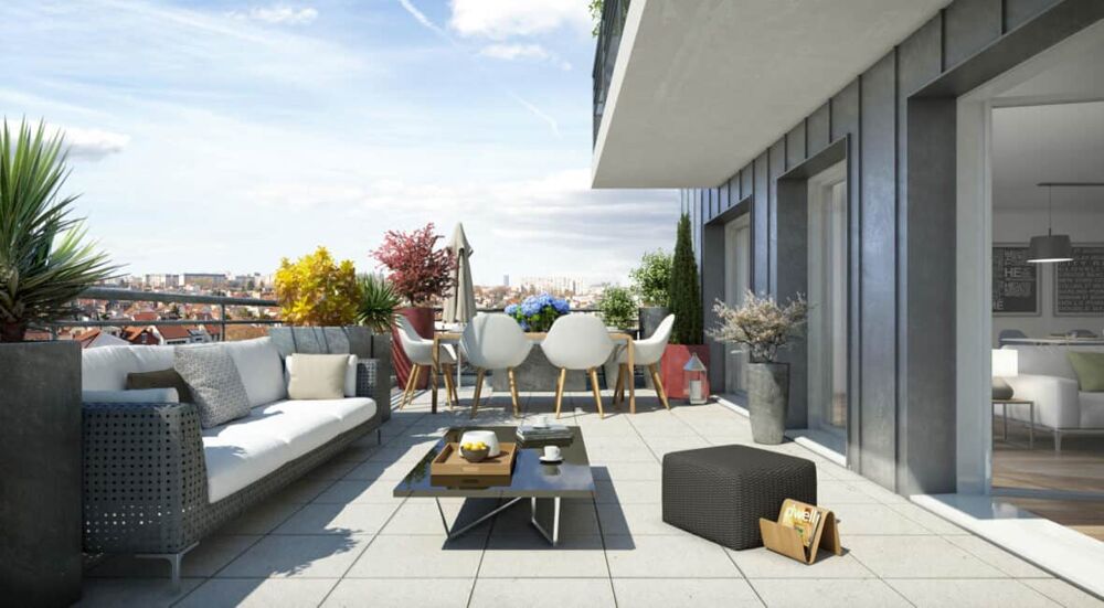 BIEN RARE DERNIER ETAGE GRAND BALCON 31 M2