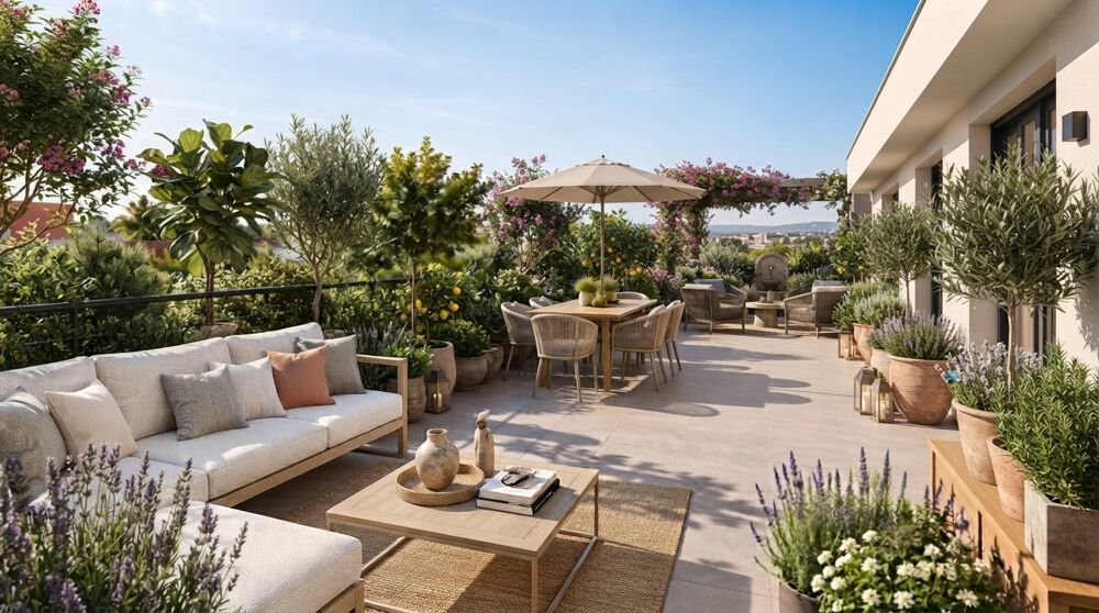 Vente Appartement URGENT ! RETOUR DE LOT DERIER DERNIER ETAGE 5 PIECES AVEC TERRASSE DE 160 M² - FRAIS DE NOTAIRES O Evry courcouronnes
