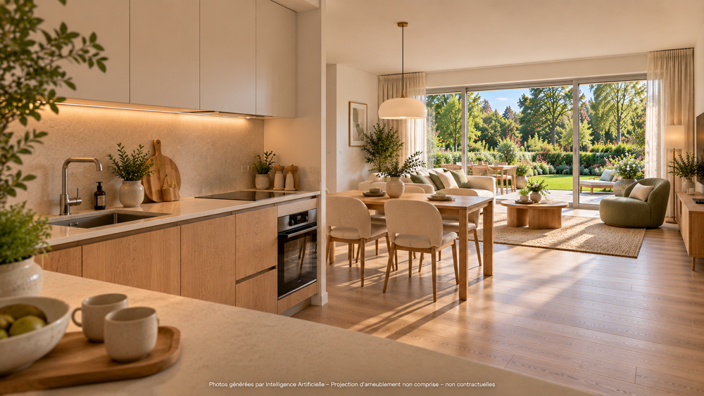 Vente Appartement T3 REZ-DE-JARDIN DANS UN ENVIRONNEMENT VERDOYANT Guipavas