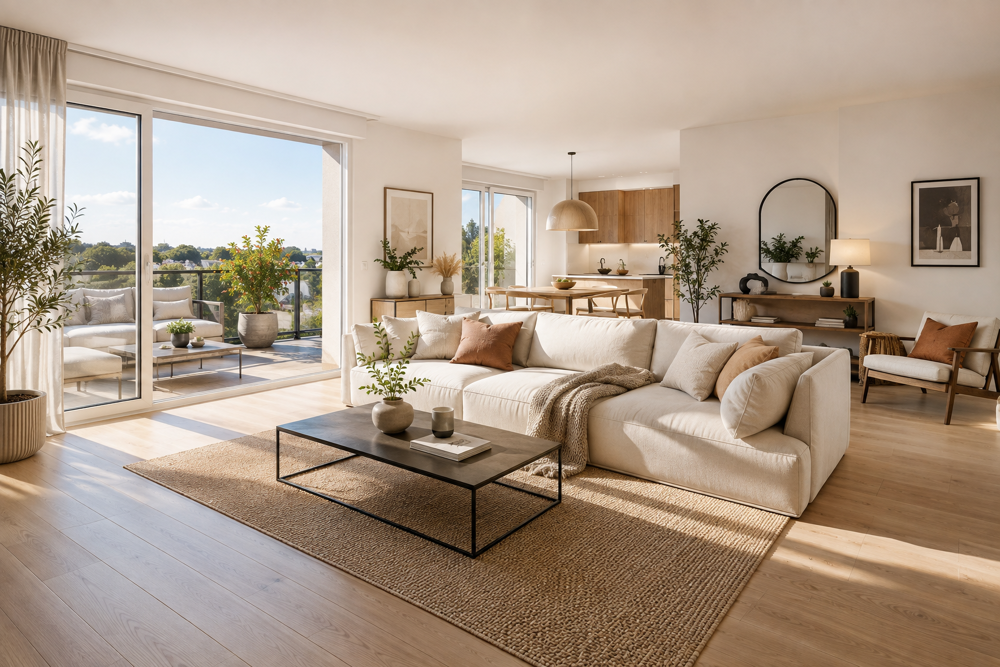 Vente Appartement T3 NEUF DERNIER ETAGE TERRASSE 50 m² St renan