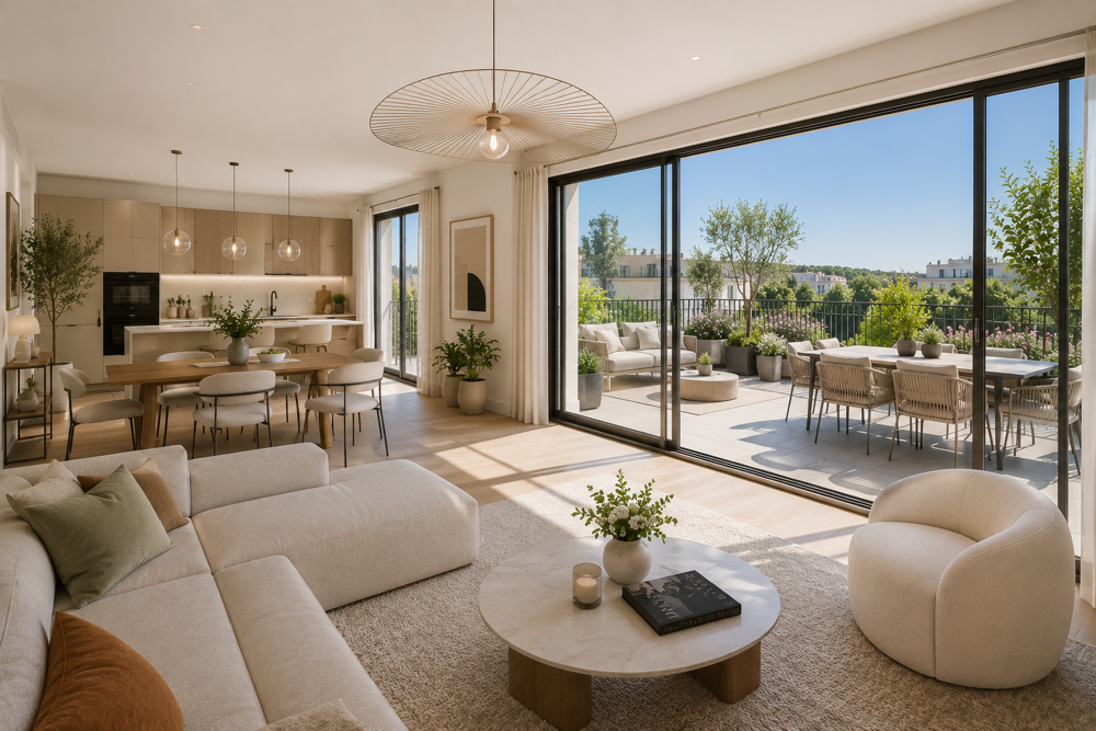 RETOUR DE LOT - T5 107m² 74m² TERRASSES ROOFTOP