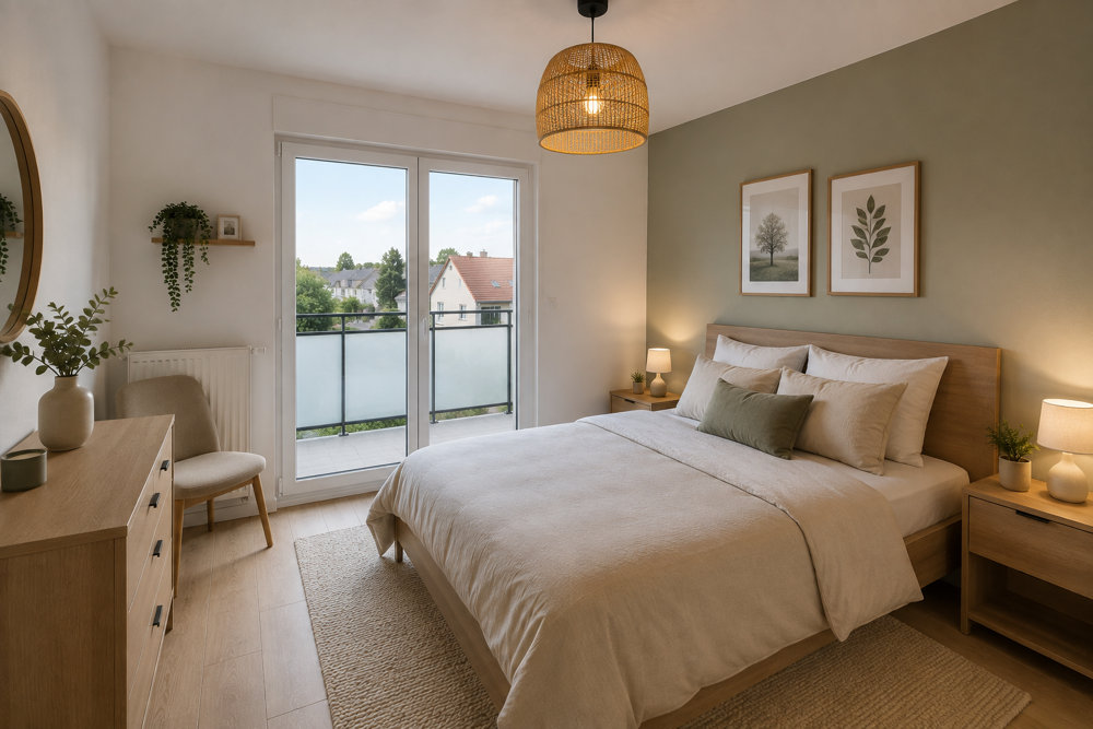 T2 neuf intimiste à Obernai  Grand séjour DE 25m²