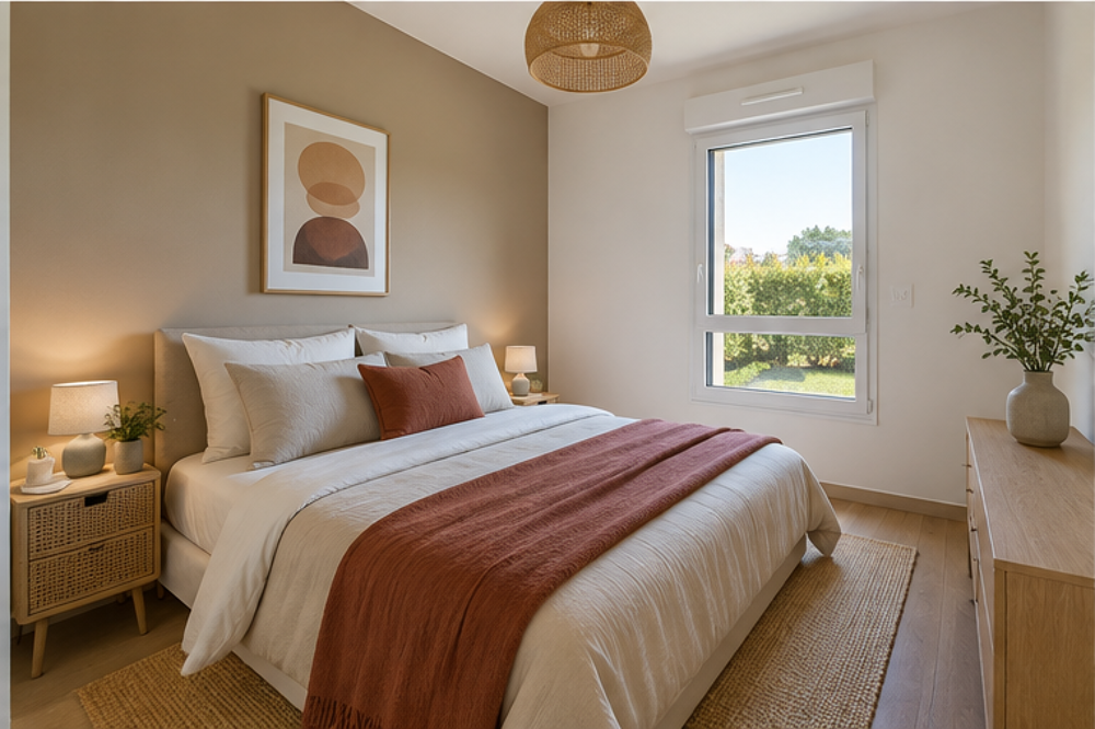 Vente Appartement T2 DE 42 M² AVEC JARDIN,TERRASSE DE 9 M² ET PARKING EXTÉRIEUR Caudan