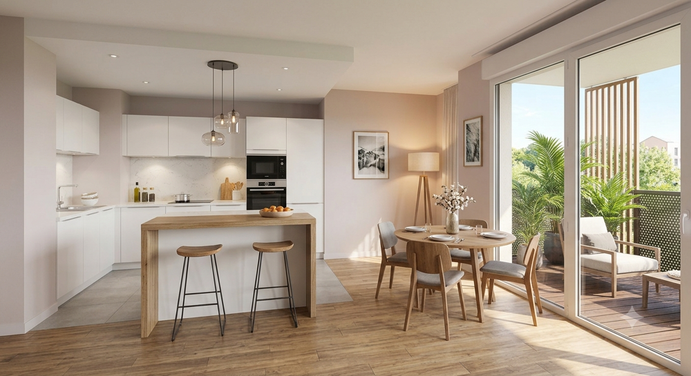 SUPERBE T2 AVEC LOGGIA AU LANDRY