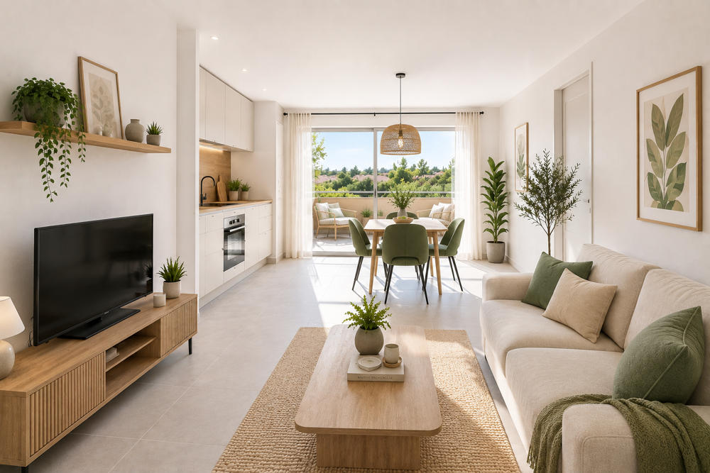 Vente Appartement Coup de cœur ! T2 avec terrasse et parking à Éguilles Eguilles